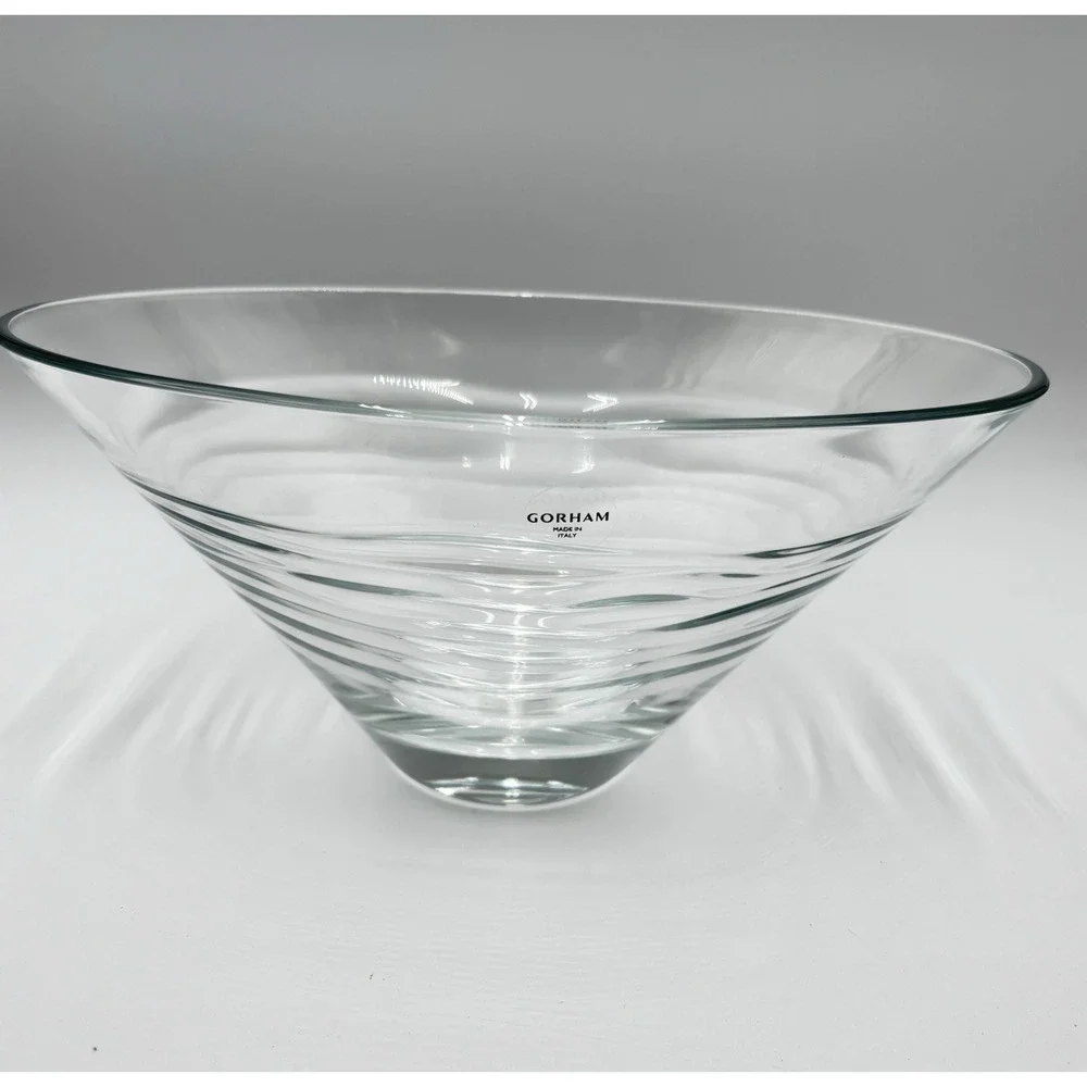 Gorham Kahala Glass Bowl 10.25